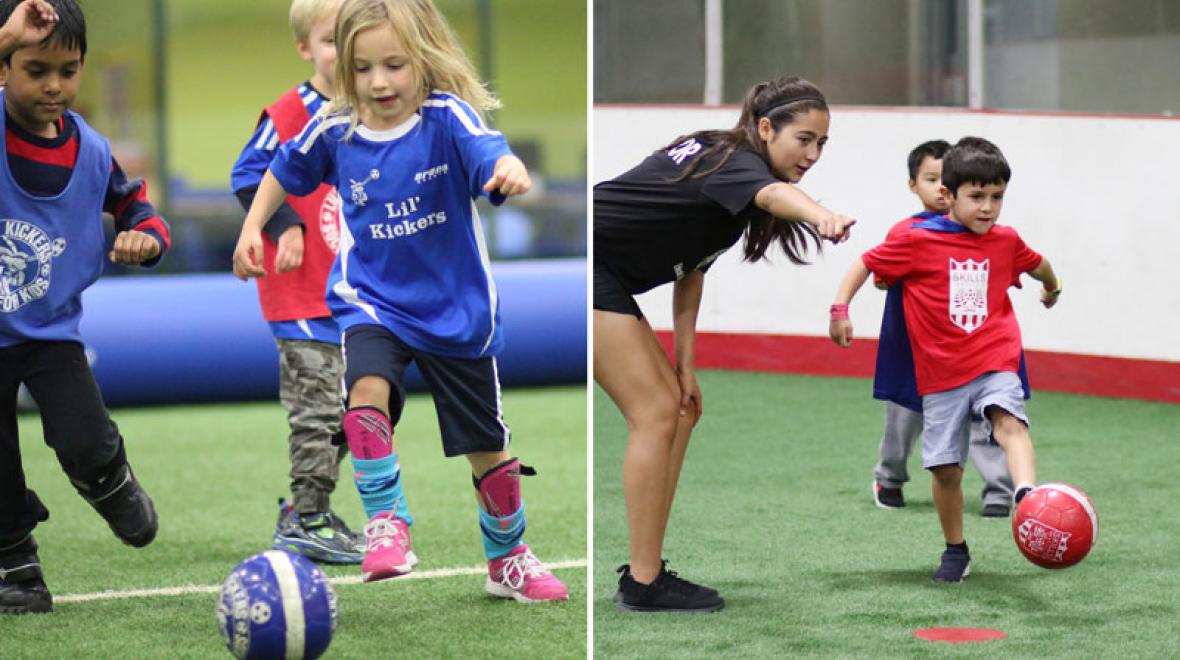 Arena Sports SODO Lil’ Kickers & Skills Institute Open House Seattle Area Family Fun Calendar